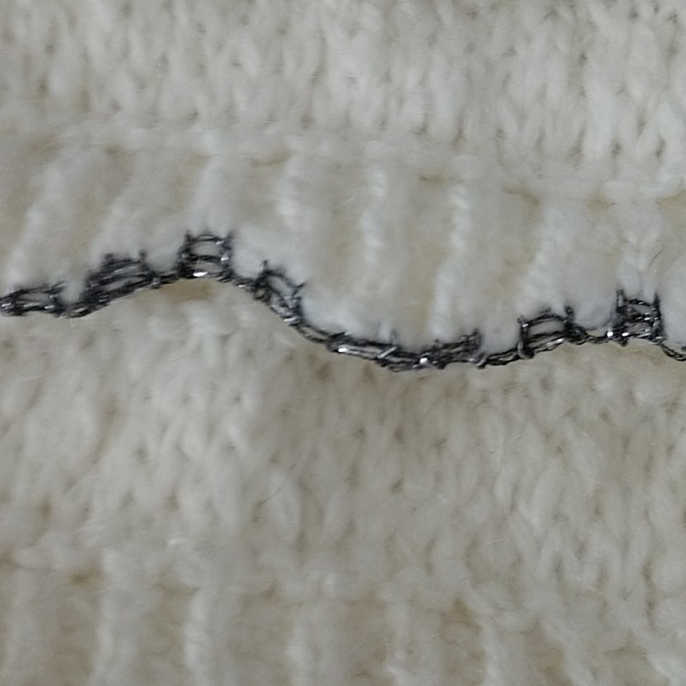 Zara Knit Ruffle Sweater - Picture 4 of 4